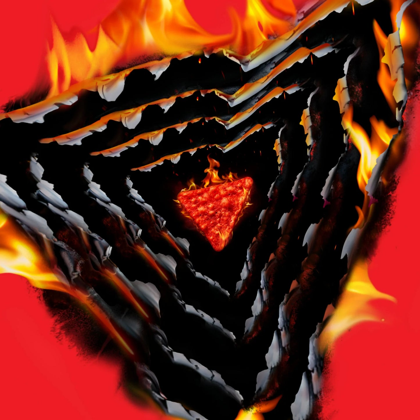 Doritos Flamin' Hot Nacho Tortilla