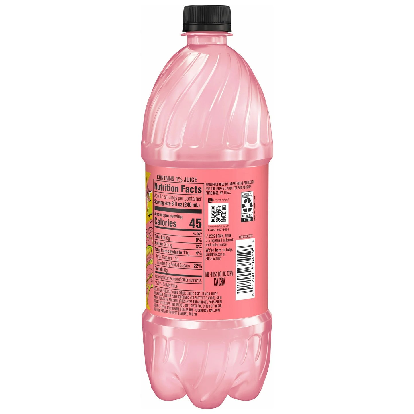 Brisk Iced Tea Lemon 12 Fl Oz